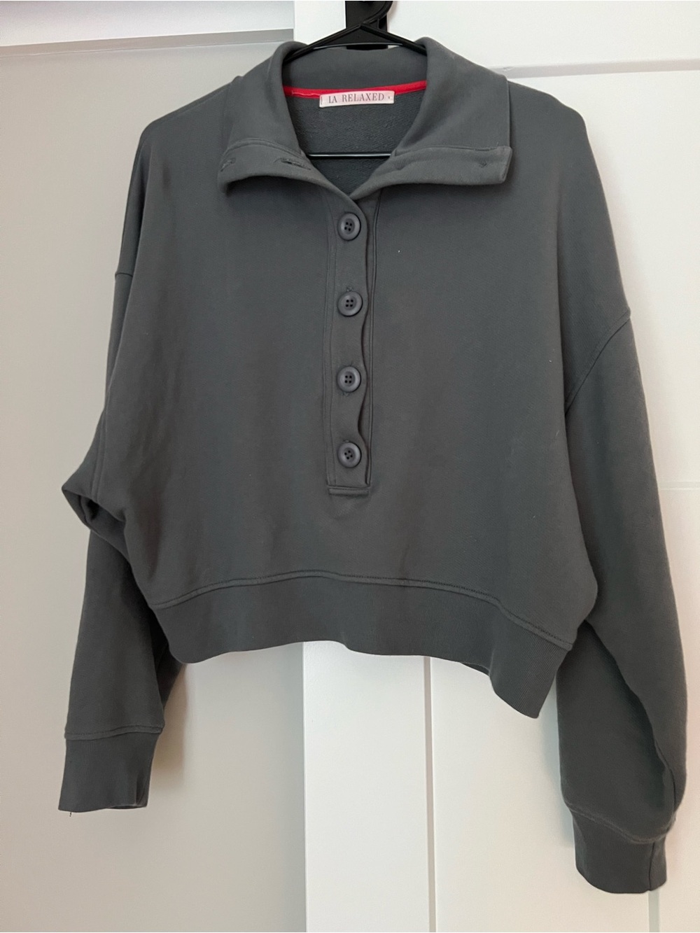 LA Relaxed Vintage Terry Pullover - Slate